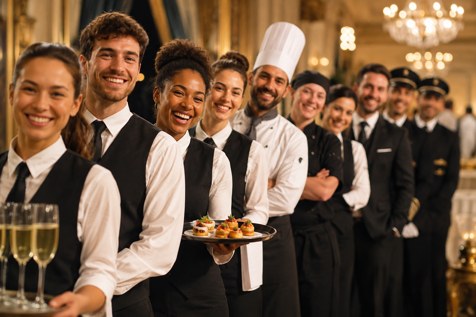 Professionelles Eventpersonal